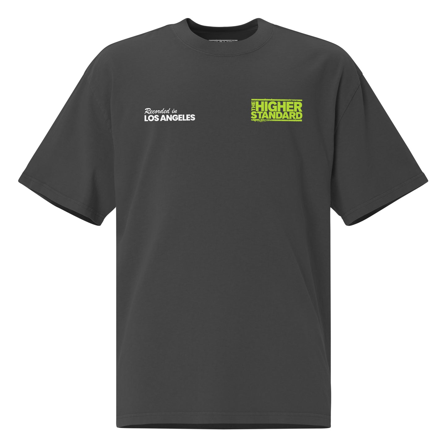 'Recorded In Los Angeles' Oversized Faded T-Shirt