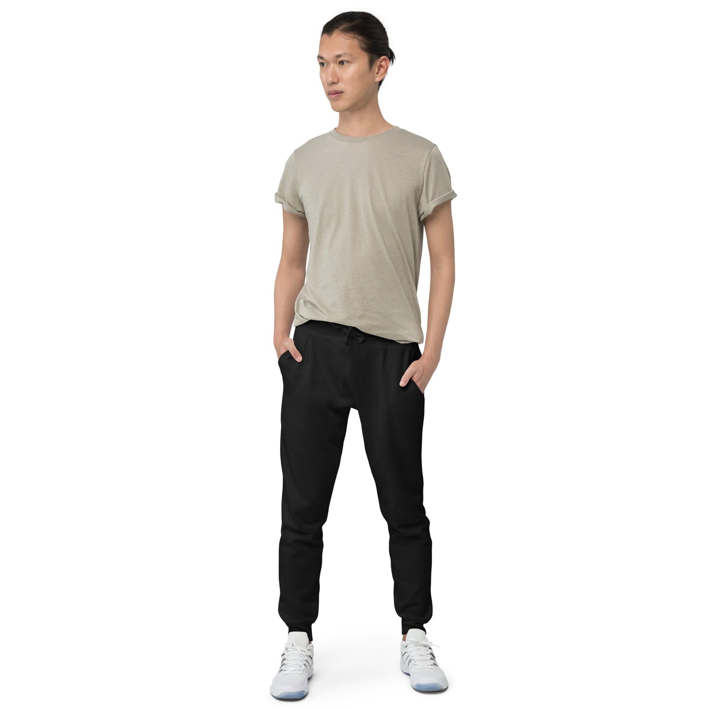 'The Higher Standard' Slim Fleece Sweatpants