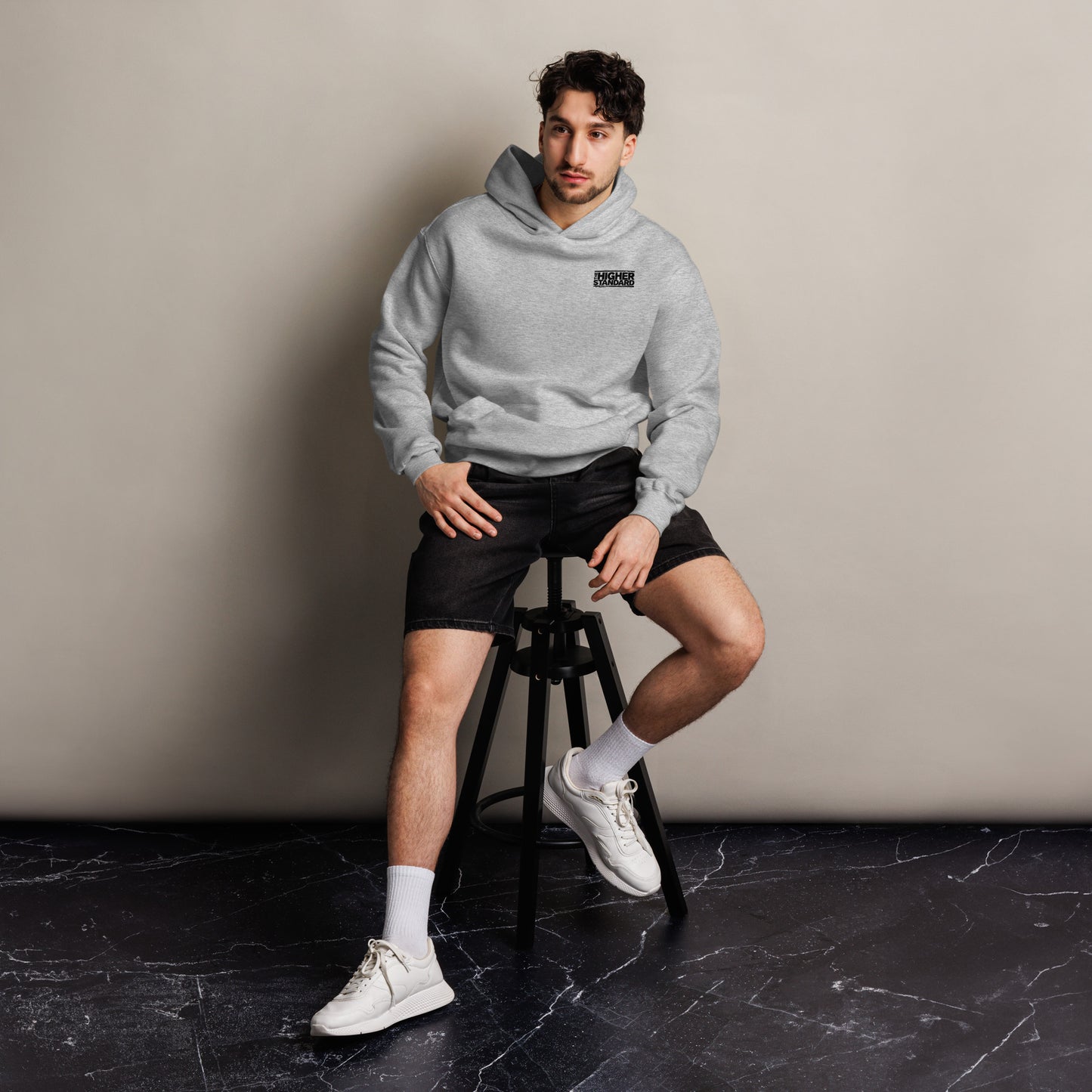 'Old School Vibes' Oversized Hoodie